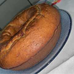 Una foto de Budín de banana 🍌 y chips de chocolate 🍫