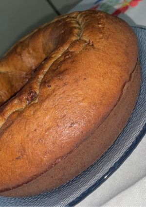 Una foto de Budín de banana 🍌 y chips de chocolate 🍫