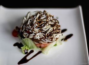 Foto principal de Ensalada tibia de gulas y setas