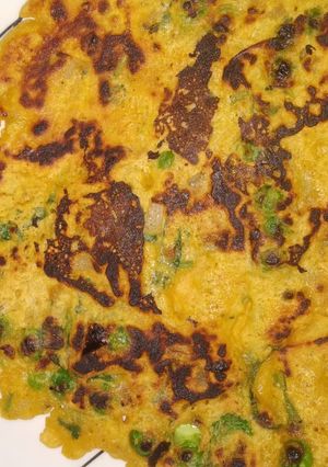 A picture of Green peas Bharbhara.