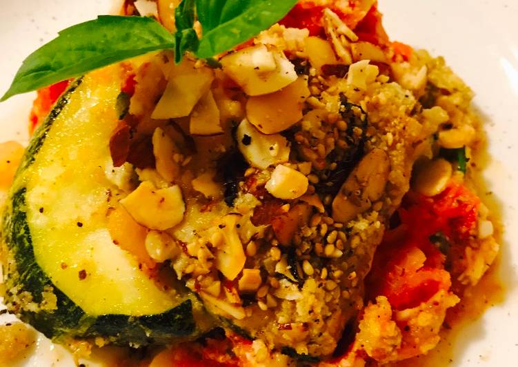 Step-by-Step Guide to Prepare Appetizing Zucchini Eggplant No Ham Parmesan