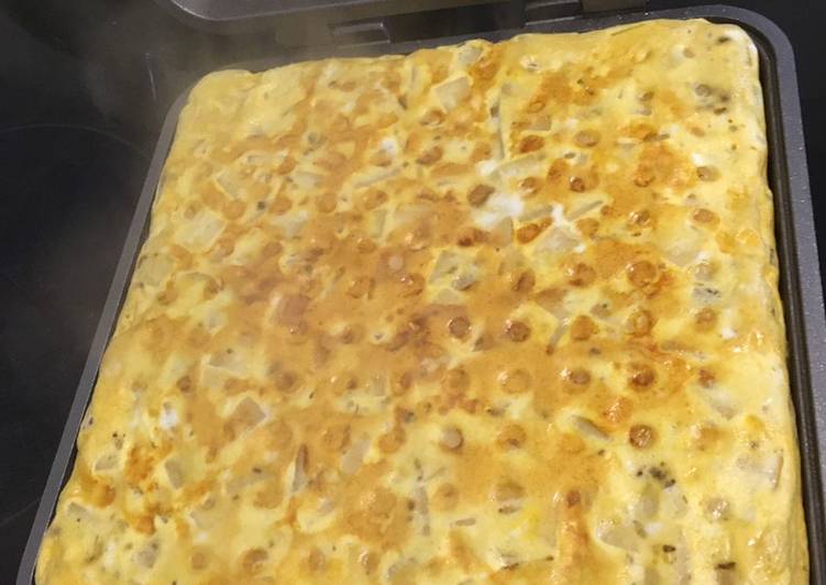 Tortilla de papas en flip essen Receta de VickyP Cookpad