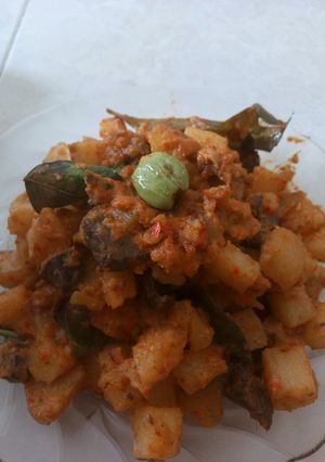 Foto resep Sambal Goreng Ati sapi dan Kentang