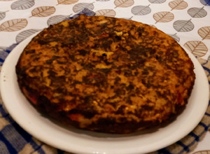 Una foto de Tortilla fácil de Verduras