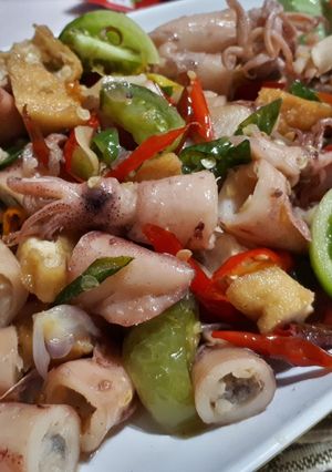 Foto resep Cumi asin cabe ijo empuk