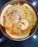 Bún riêu cua đồng e bé