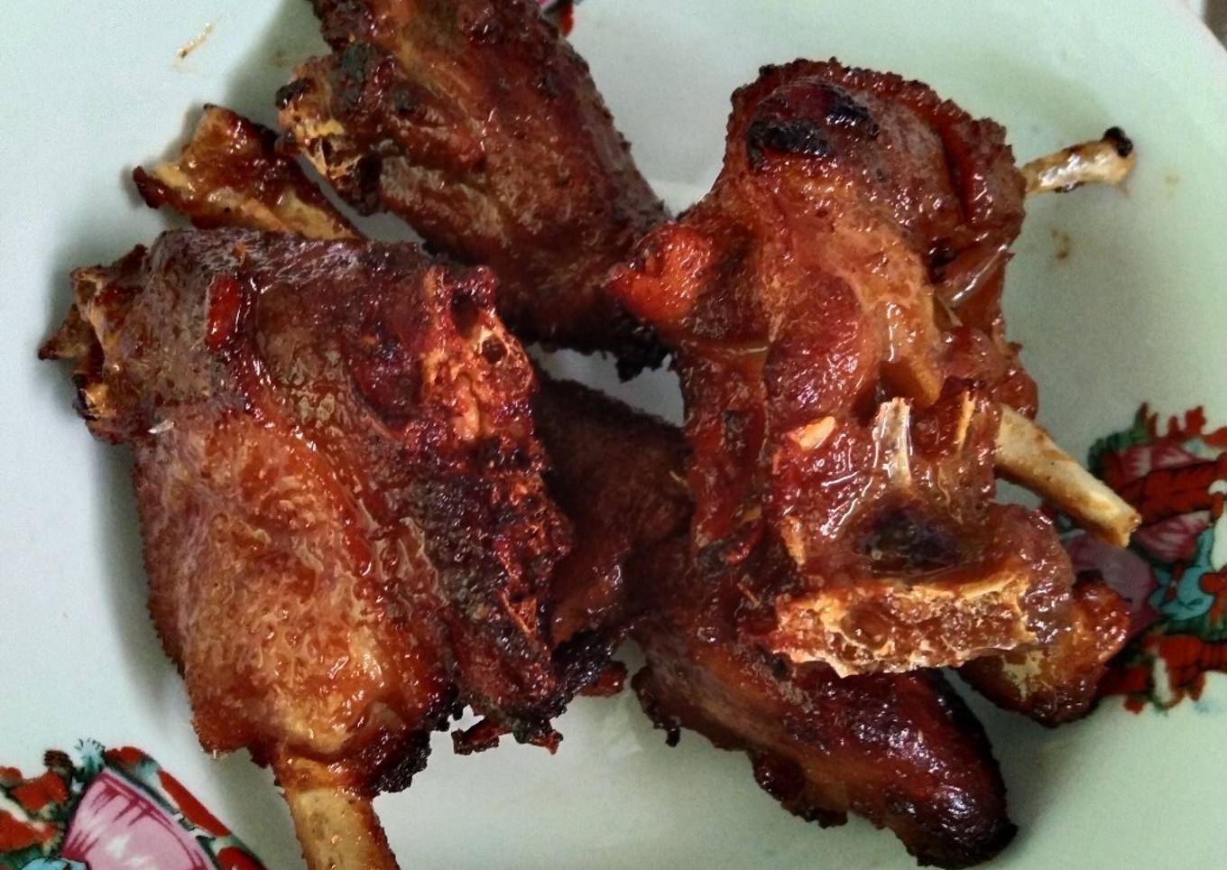 Bebek bacem goreng
