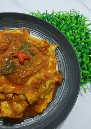 Foto resep Telur Bali (Telur Dadar Bumbu Bali)