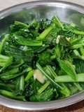 Tumis caysim bawang putih