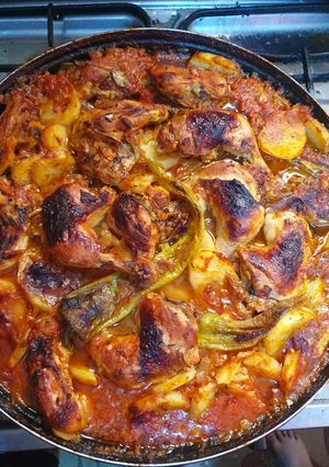 صورة لوصفة صينية فراخ بالبطاطس روعه 😋😍