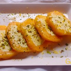 A picture of Stuffed Mango Kulfi.