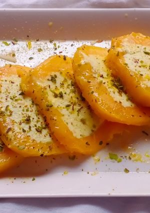 A picture of Stuffed Mango Kulfi.