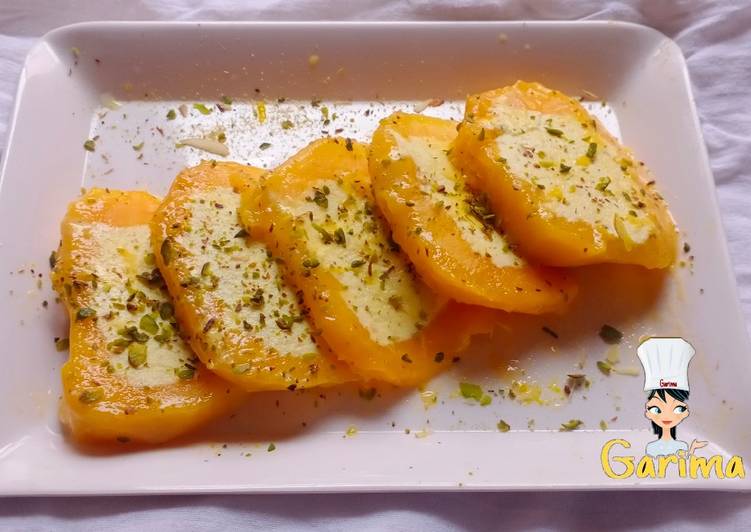 Simple Way to Prepare Quick Stuffed Mango Kulfi