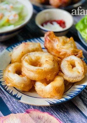 Hình của món Mực 🦑 Chiên Giòn.