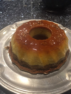 Una foto de Chocoflan o torta imposible