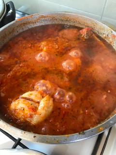 Una foto de Salsa con pollo (ideal para acompañar unas ricas pastas)