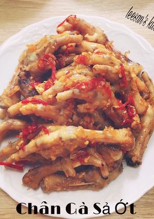 Hình của món Chân Gà Sả Ớt.