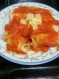 Chicken and Cheese Entomatadas
