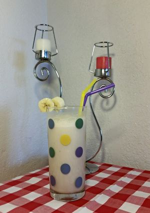 A picture of Banana Ginger Energy Smoothie.