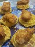 Mini Chicken and Waffles