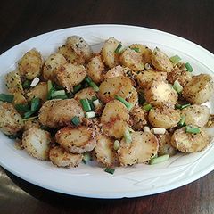 Parmesan Crumb Roasted Potatos A picture of Parmesan Crumb Roasted Potatos.