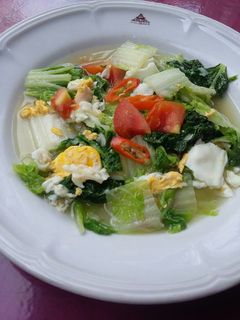 Foto resep Cah Sawi Putih dan Telur