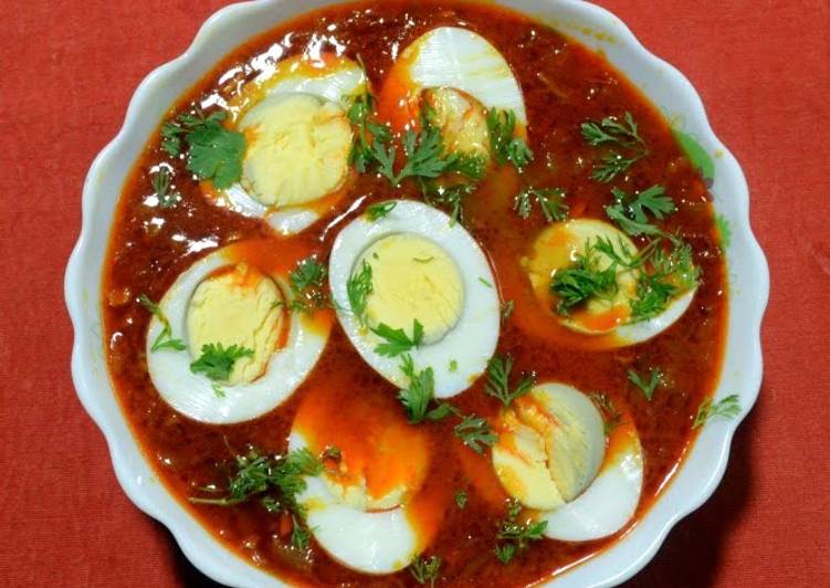 Steps to  Egg curry