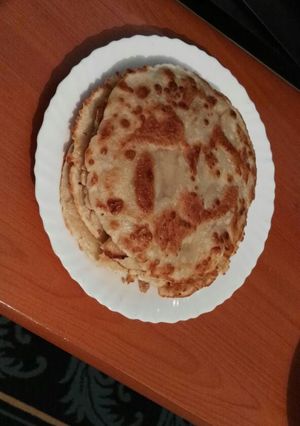 A picture of Butted pancakes.