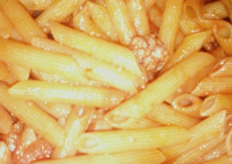 Pâte Penne à la bolognaise