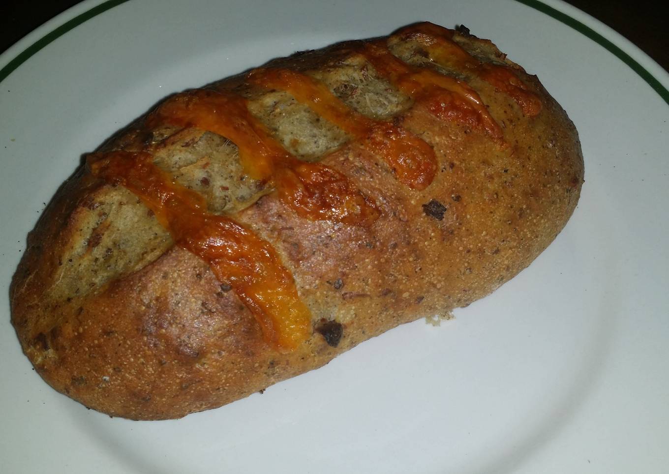 Baked potato bread
