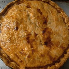 A picture of Deep-dish Chicken Pot Pie.