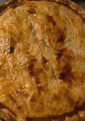 A picture of Deep-dish Chicken Pot Pie.