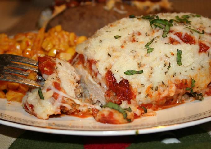 Quinoa Chicken Parmesan