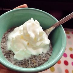 A picture of Low-Carb Cinnamon Chia Seed Pudding.