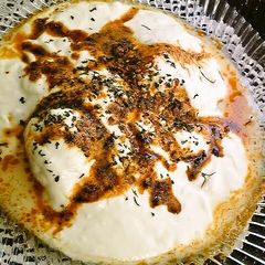 A picture of Turkish Poached Egg from the Ottoman Empire.