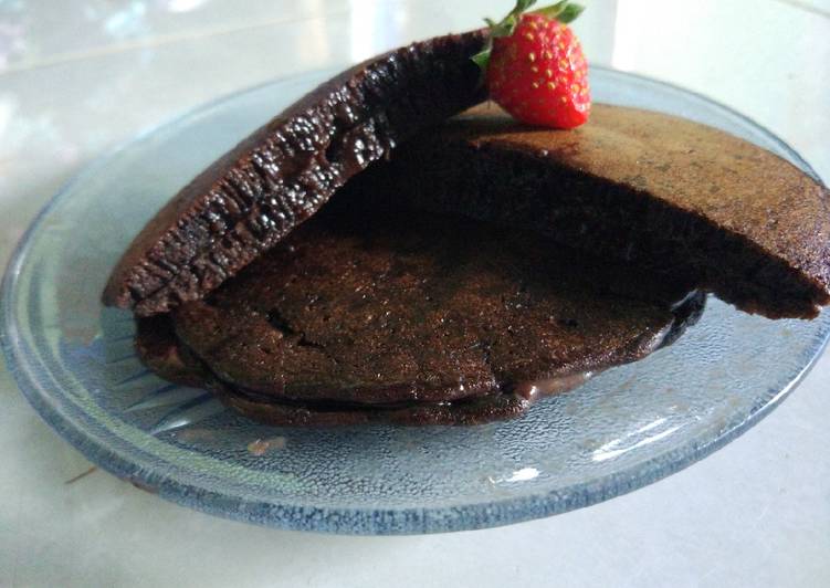 Cara Gampang Membuat 51. Dorayaki oreo yang Lezat