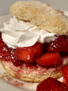 A picture of Scones (sweet biscuits) for Strawberry Shortcake.