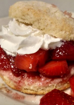 A picture of Scones (sweet biscuits) for Strawberry Shortcake.