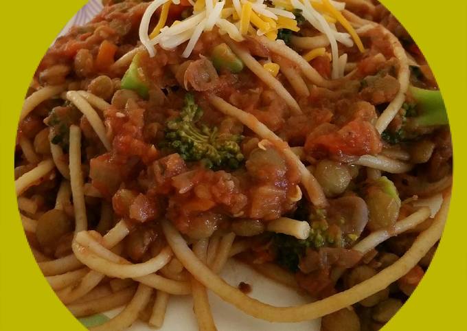 Spaghetti with "Meat" Sauce