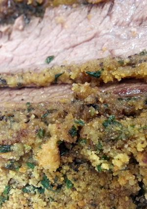A picture of Herb Crusted Flank Steak.