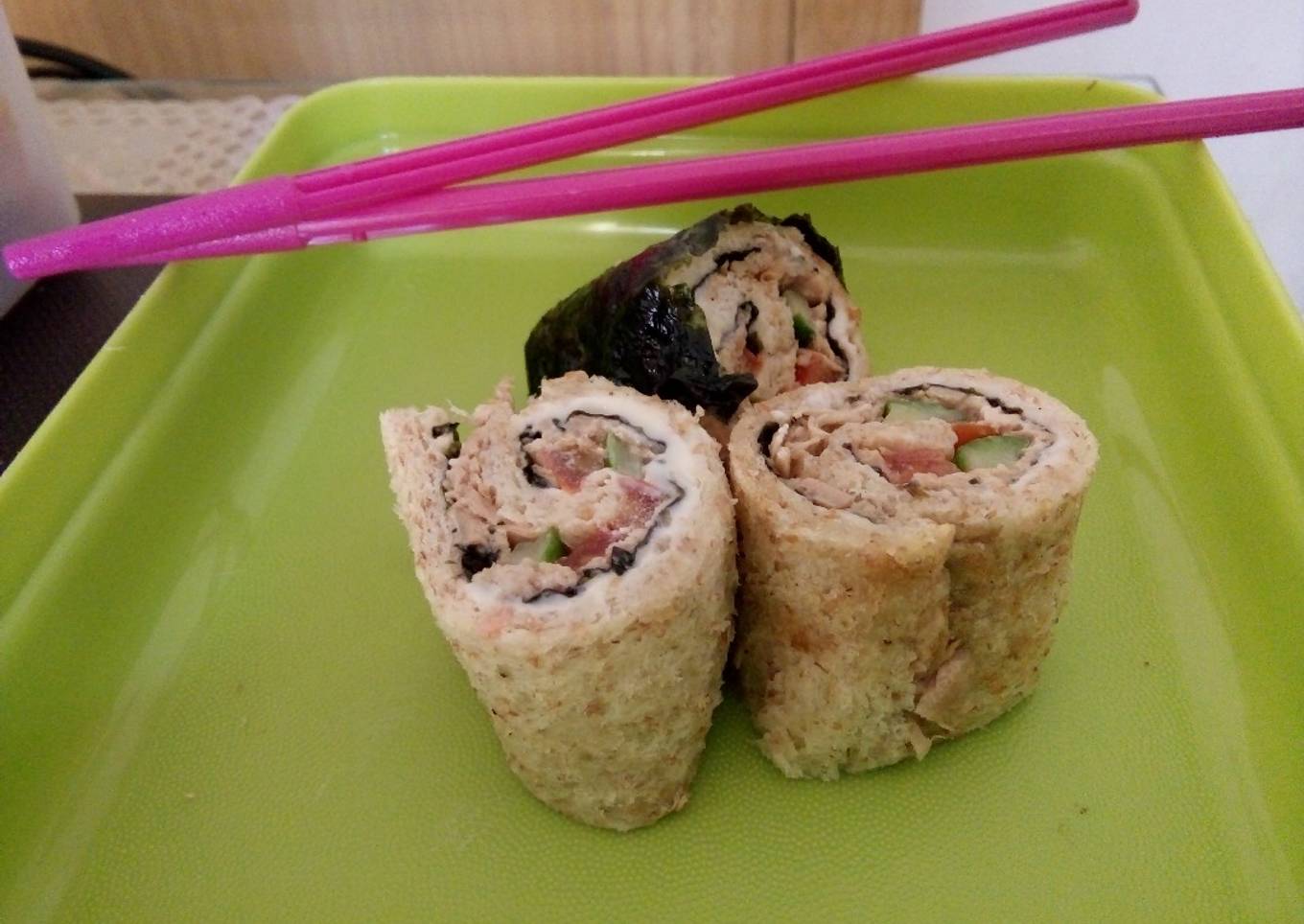 Sushi Sandwich (Sushi Wheat) praktis dan lezat