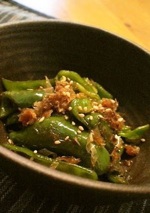A picture of Tosa-Style Green Bell Peppers.