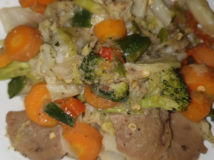 Cara Mudah Membuat Resep Capcay Bakso yang Uenak Anti Ribet, Menggugah Selera