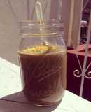 Smoothie de proteína vegetal y cacao