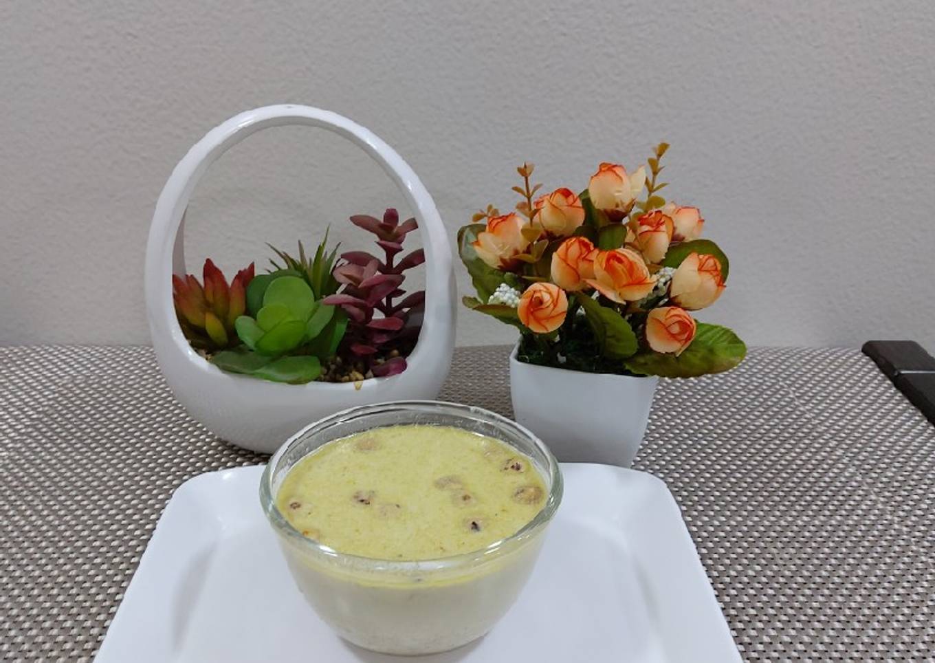 Nuts semolina healthy nutrition/harira/drink