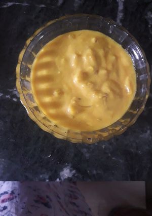 A picture of Pyaaz ki kadhi.