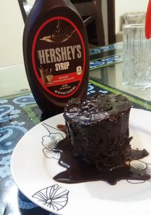 A picture of Chocolate Mug Cake #cookpadramadan.