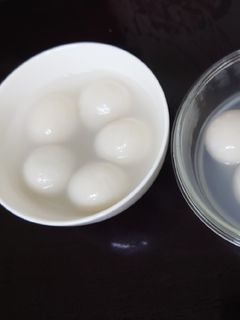 桂冠芝麻湯圓、花生湯圓 的食譜成品照片
