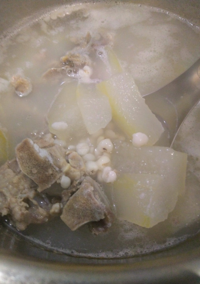 冬瓜薏仁排骨湯（家常好湯）（低醣餐） 的食譜成品照片