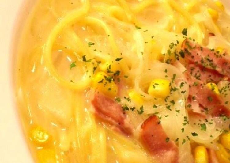 Recipe of Award-winning Cheese Cream Soup Pasta